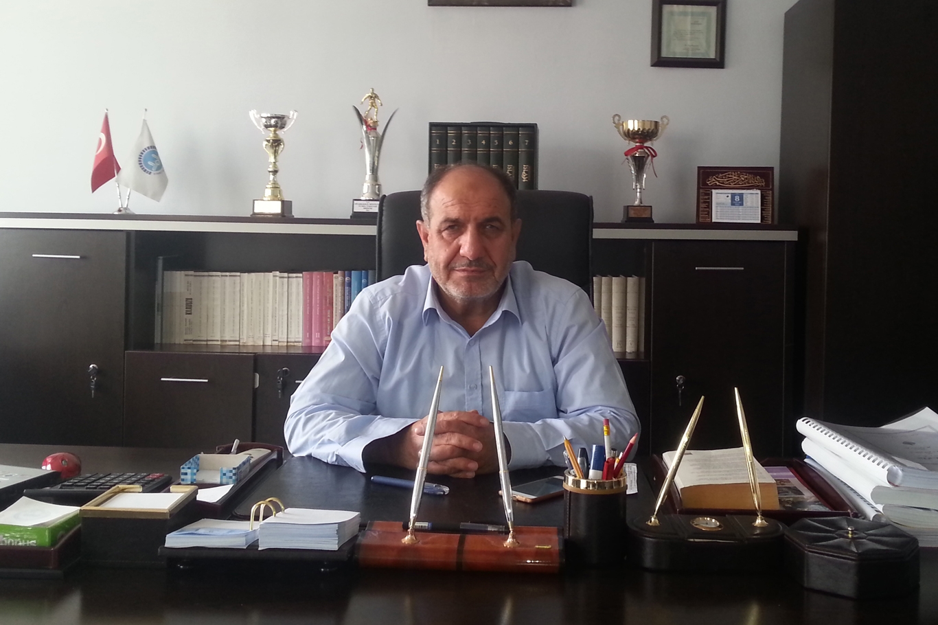 Ergani Müftüsü görevine başladı Ergani Müftüsü görevine başladı
